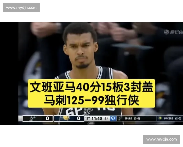 文班 40+15 率马刺逆袭！独行侠季后赛前景蒙阴影